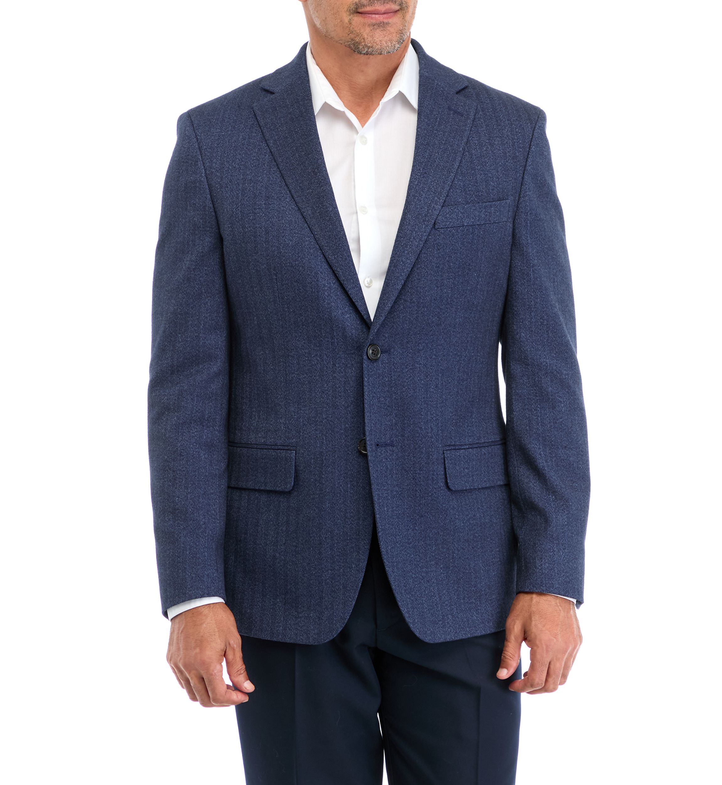 Single Breasted 2-Button Sport Coat