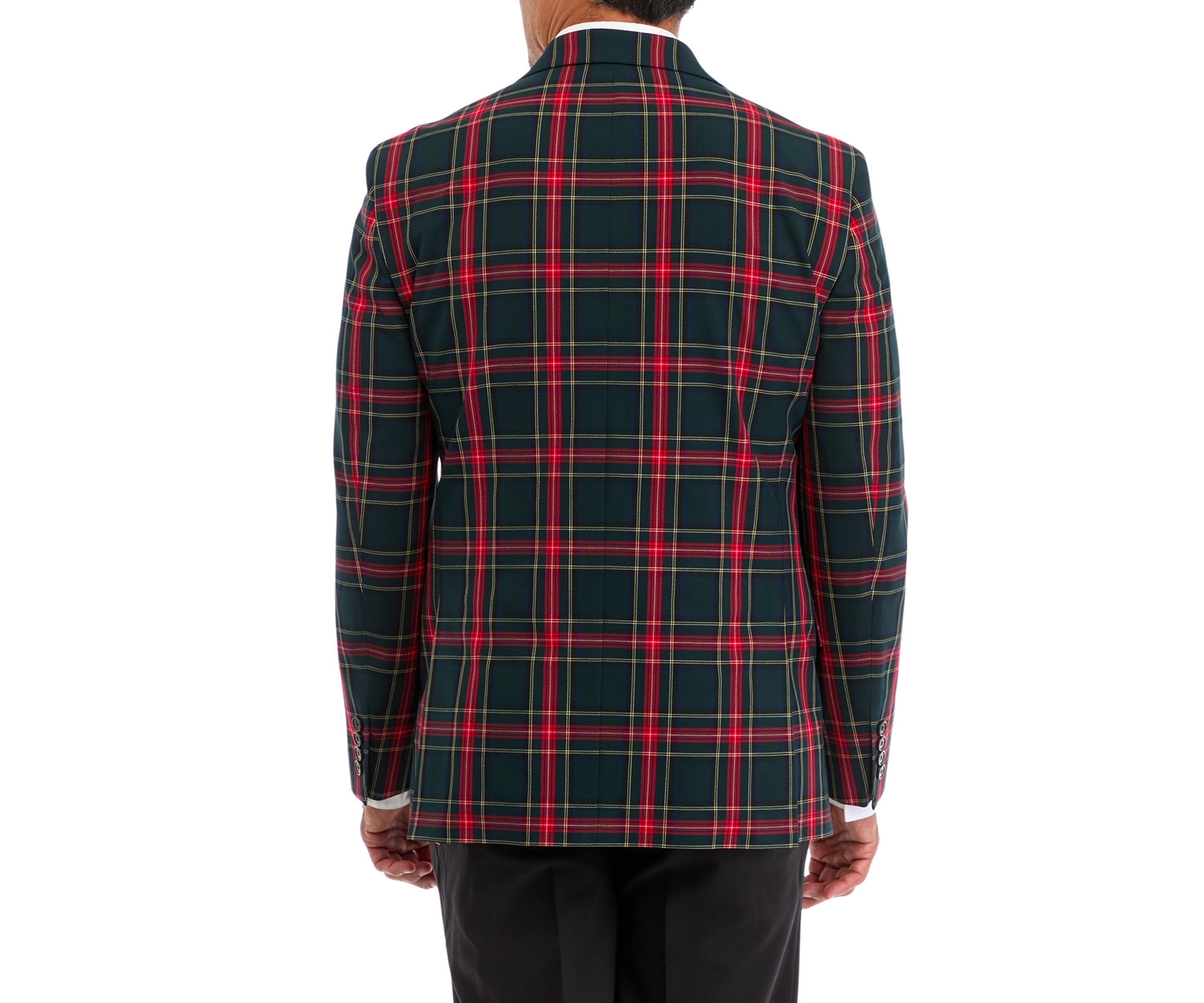 Holiday Tartan Plaid Sport Coat 