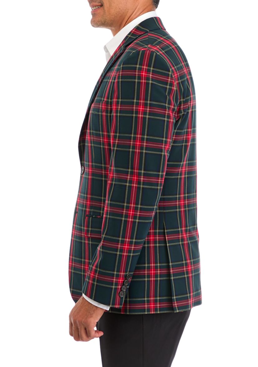 Holiday Tartan Plaid Sport Coat 