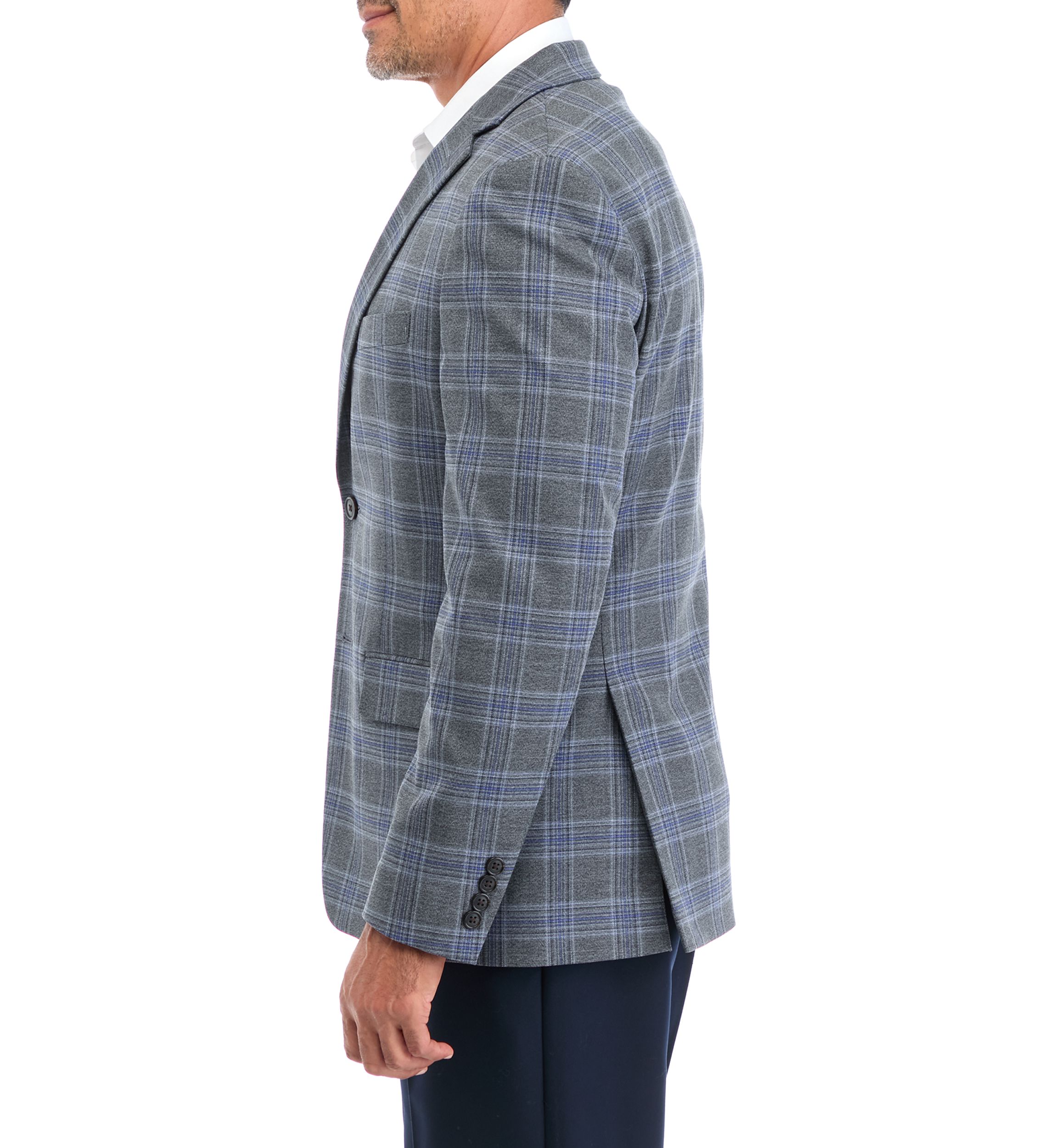 Single Breasted 2 Button Front Classic Fit Sport Coat 