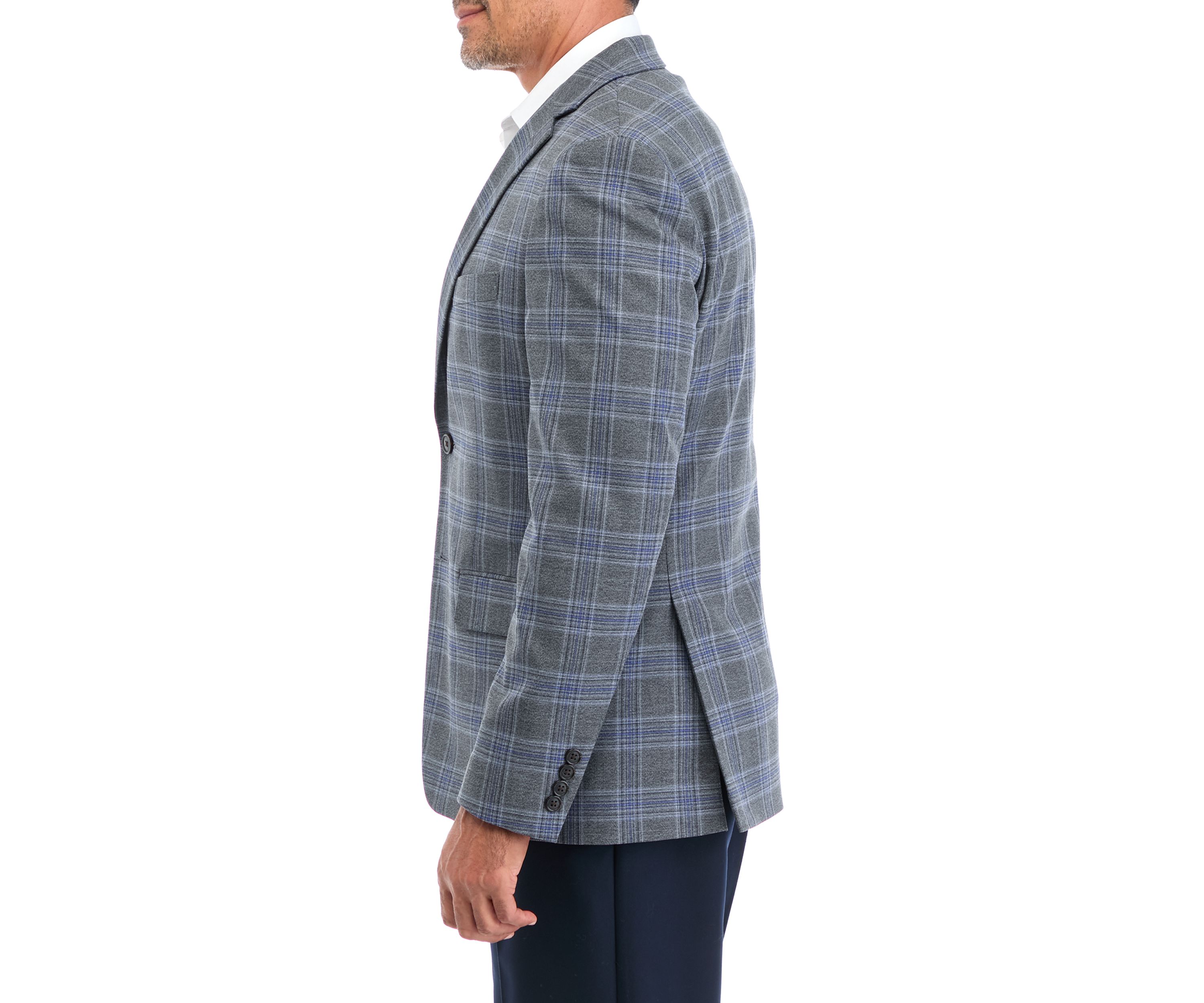 Single Breasted 2 Button Front Classic Fit Sport Coat 