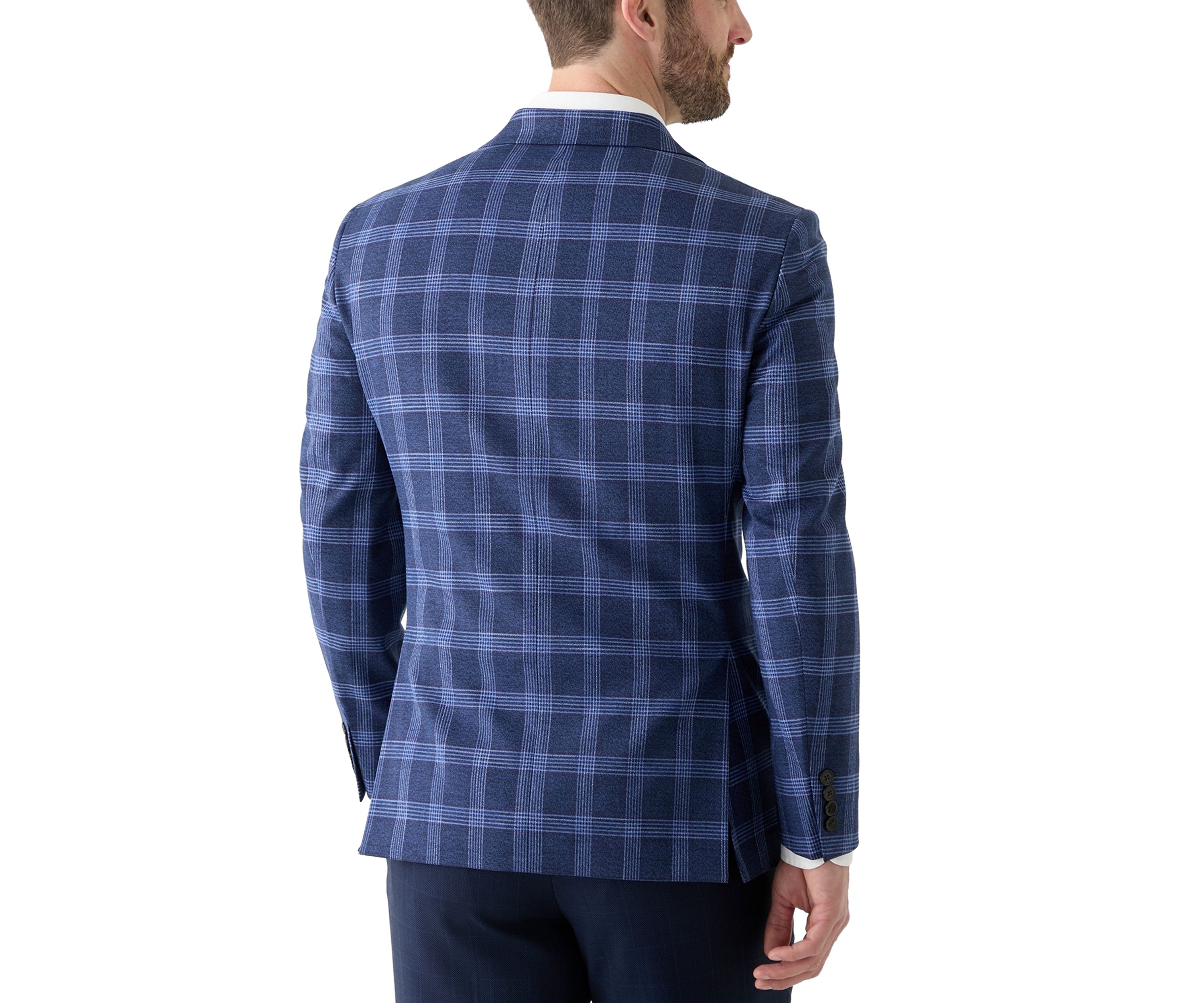 Single Breasted Plaid Blazer