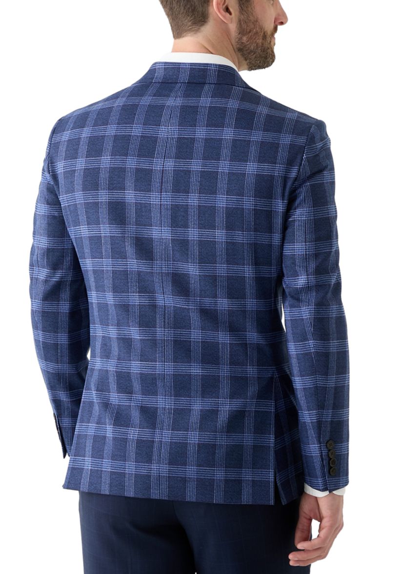 Single Breasted Plaid Blazer