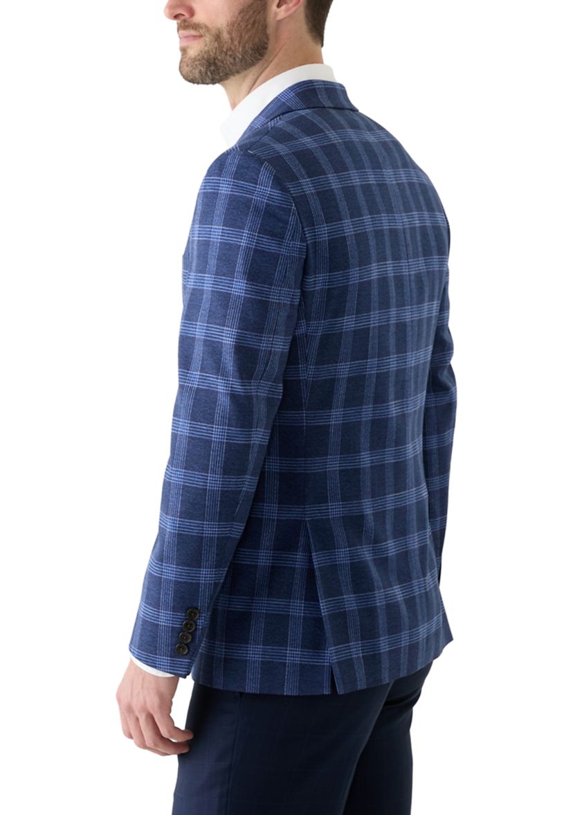 Single Breasted Plaid Blazer