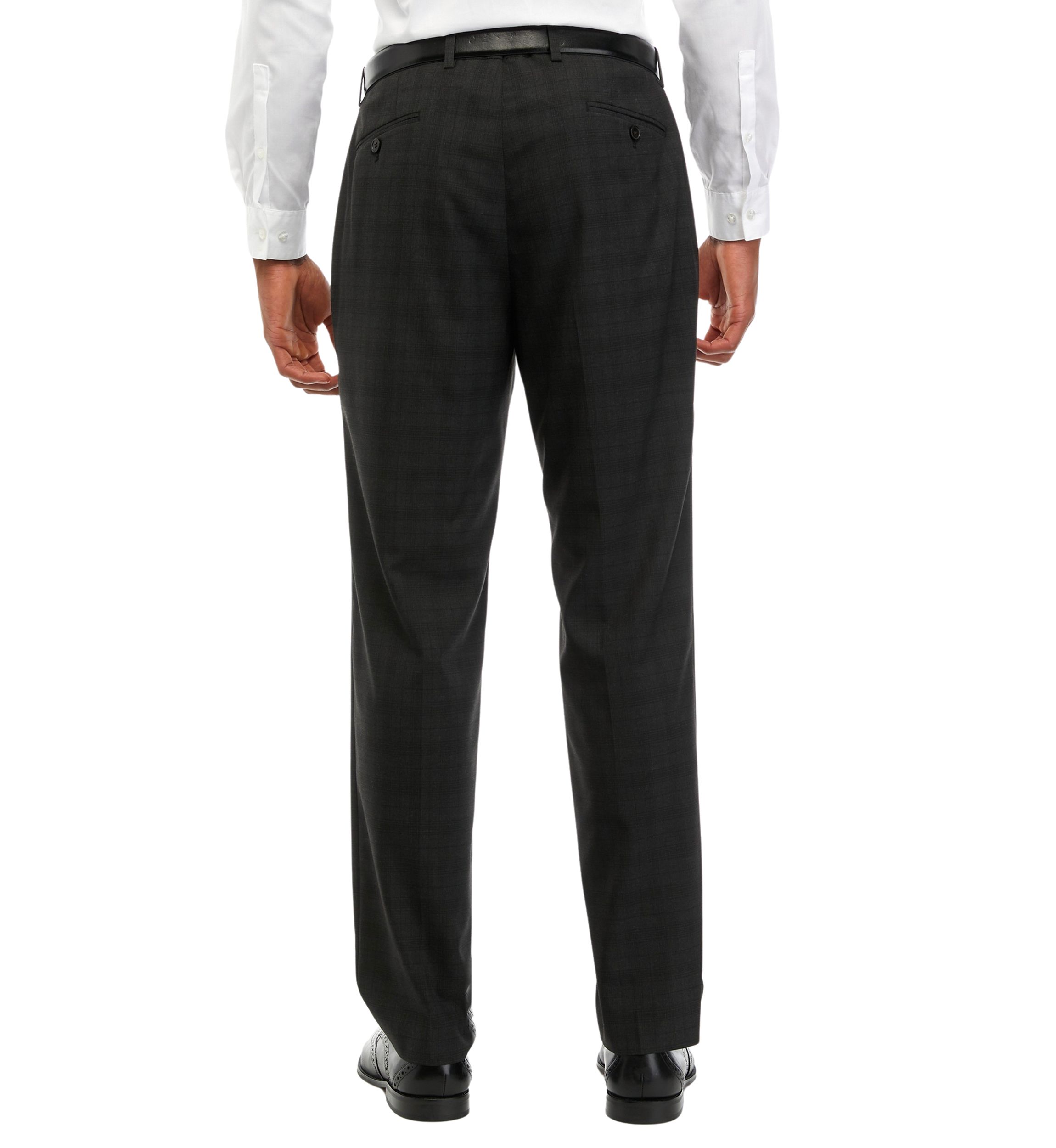 slim fit dress slacks Men's Black Zip-out Pants Style Leather Motorcycle Chaps main image 0