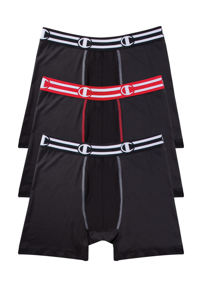 3 Pack of Performance  Boxer Briefs