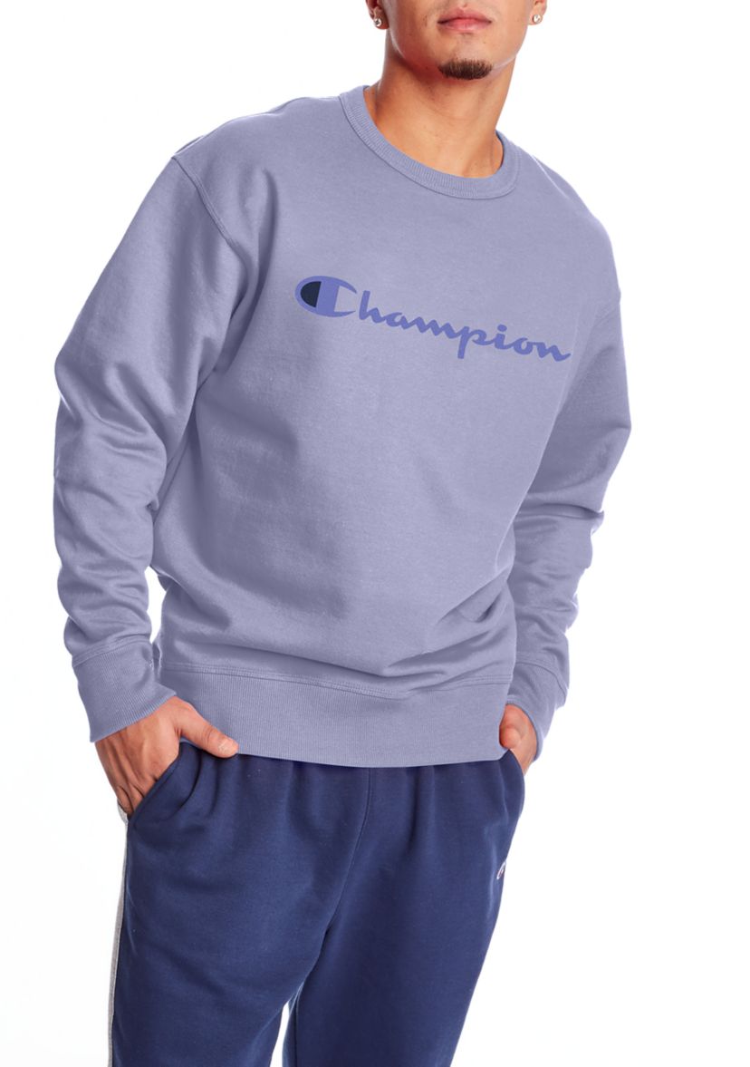 Powerblend Fleece Graphic Crew Neck Pullover 