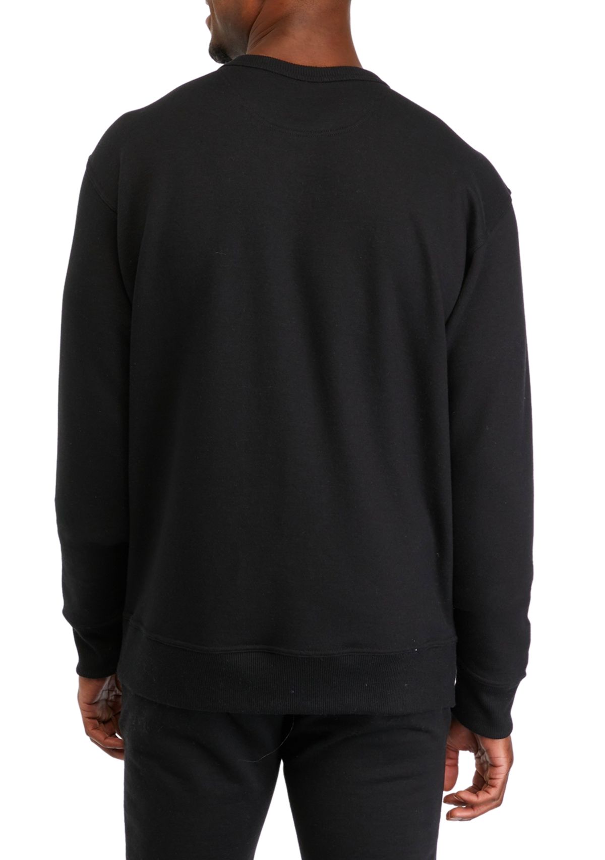 Graphic Varsity Crew Neck Pullover