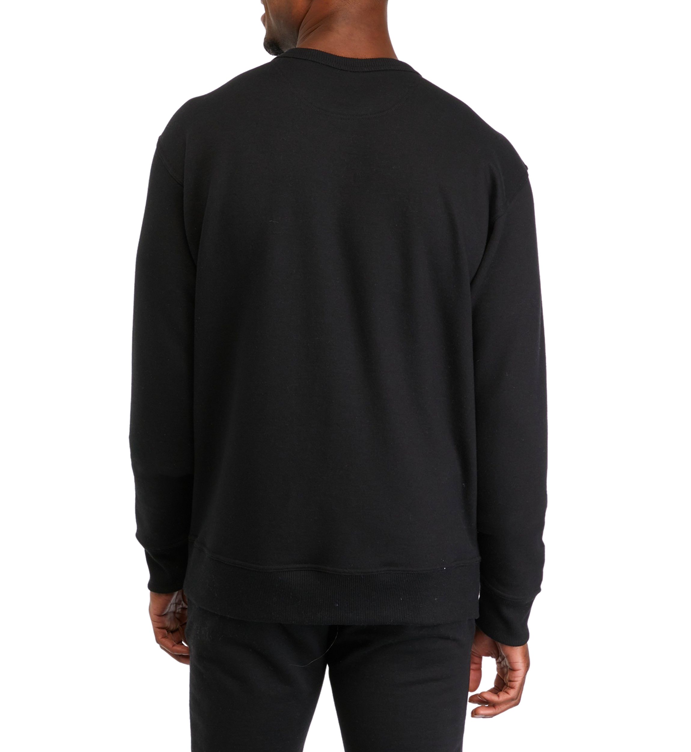 Graphic Varsity Crew Neck Pullover