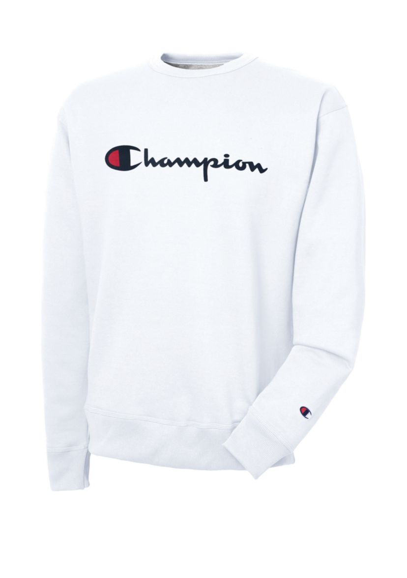 Graphic Powerblend Fleece Crew Neck Sweater