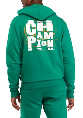 Champion Men's Gears Collection Hoodie, Green, XL