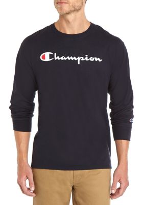 Champion® Long Sleeve Graphic Logo T Shirt | belk