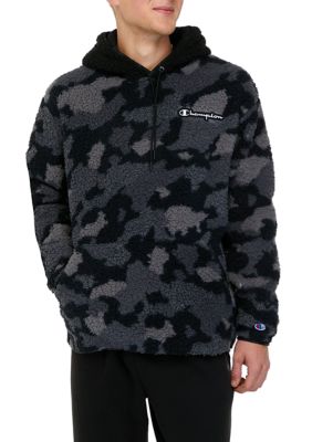 Champion men's heritage online sherpa hoodie