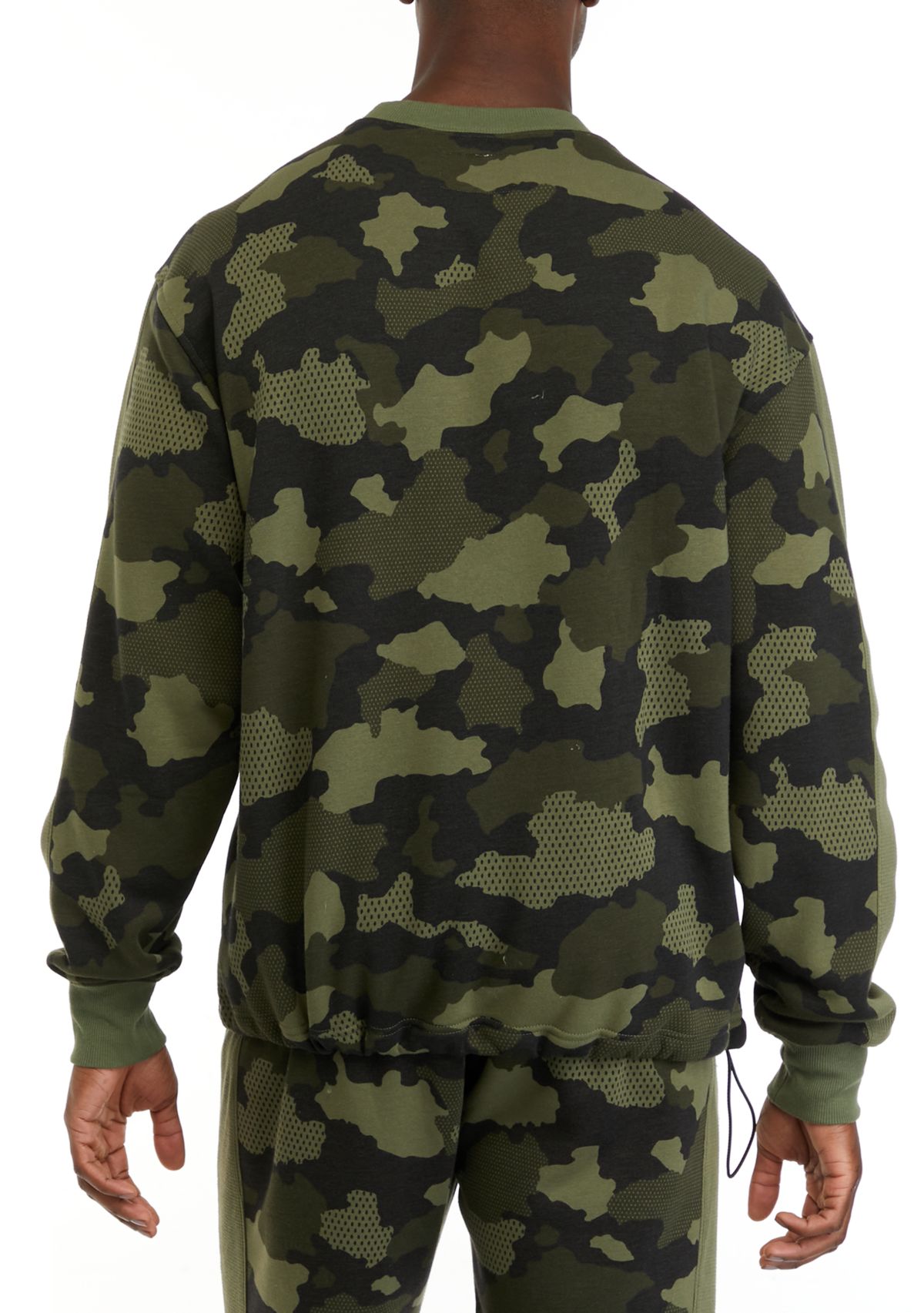 Camouflage Logo Graphic Pullover