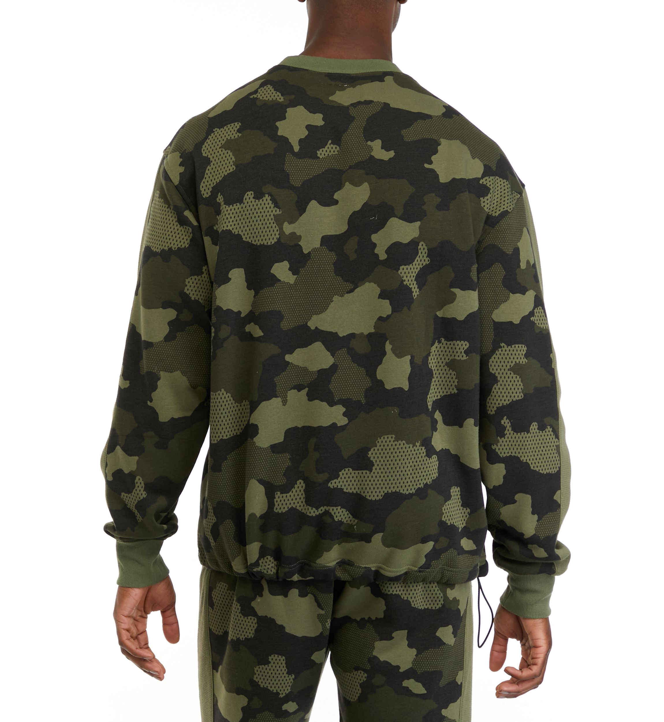 Camouflage Logo Graphic Pullover