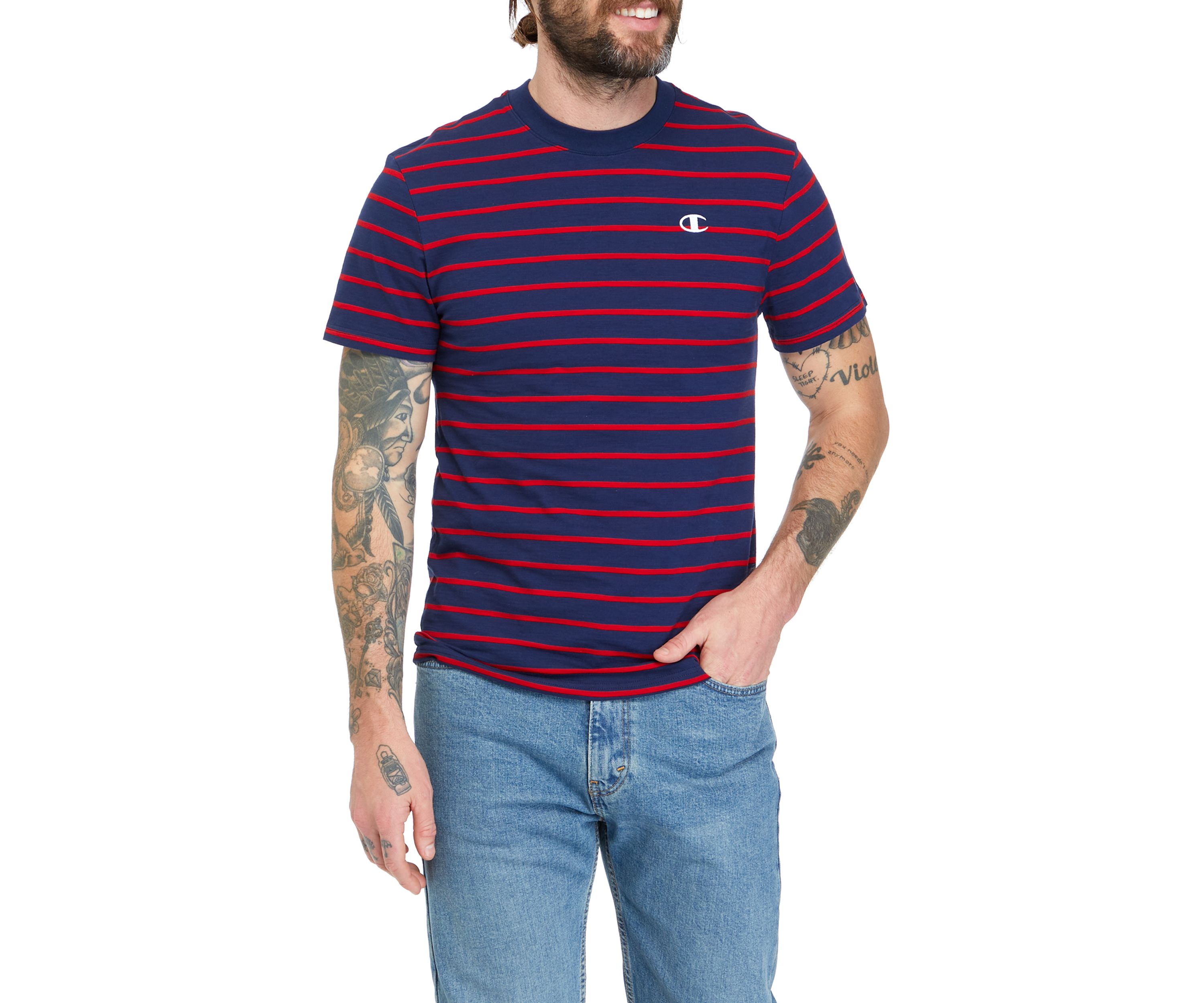 Classic Slub Stripe T-Shirt