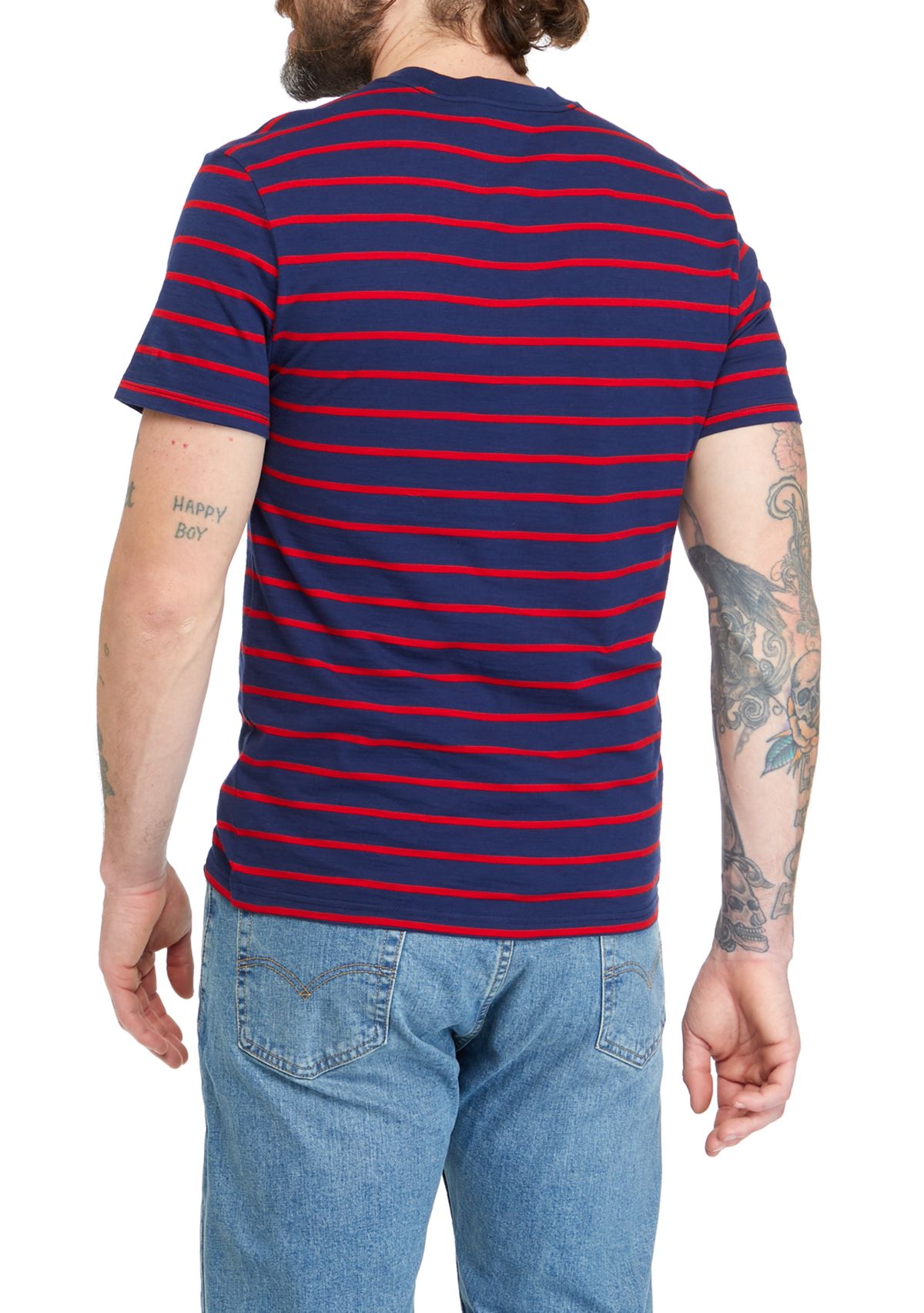 Classic Slub Stripe T-Shirt