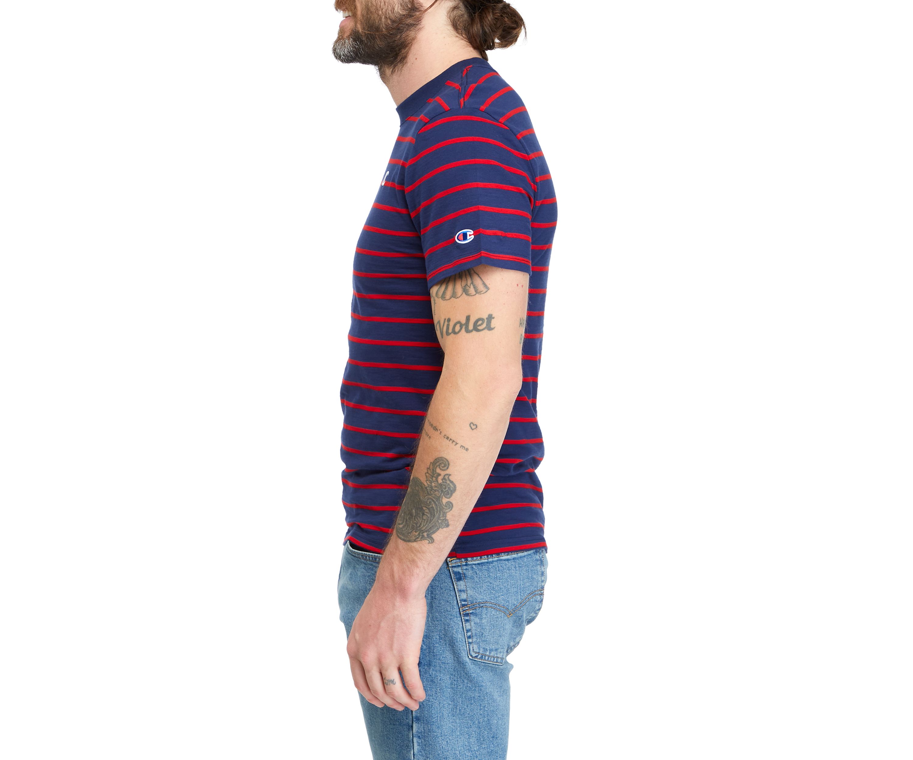 Classic Slub Stripe T-Shirt