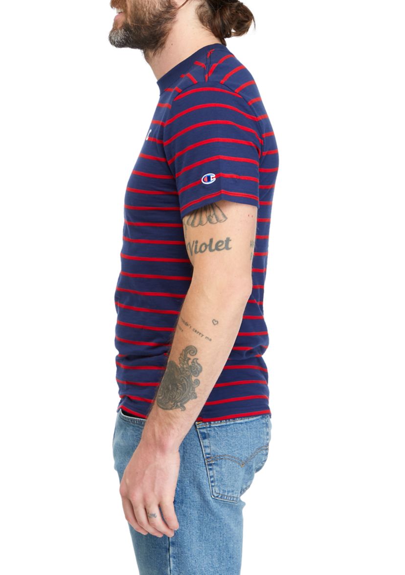 Classic Slub Stripe T-Shirt