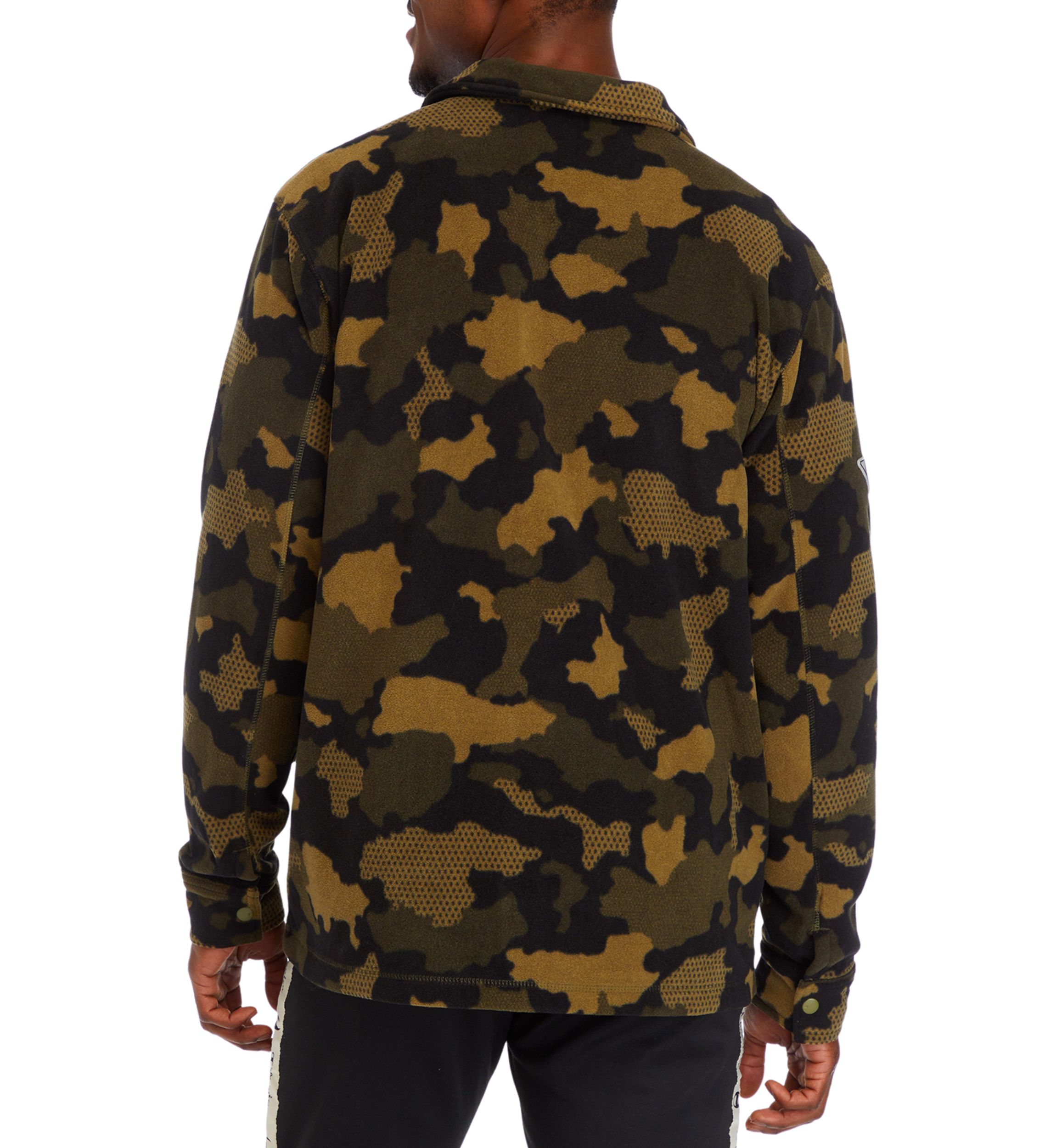 Allover Print Explorer Fleece Shirt Jacket