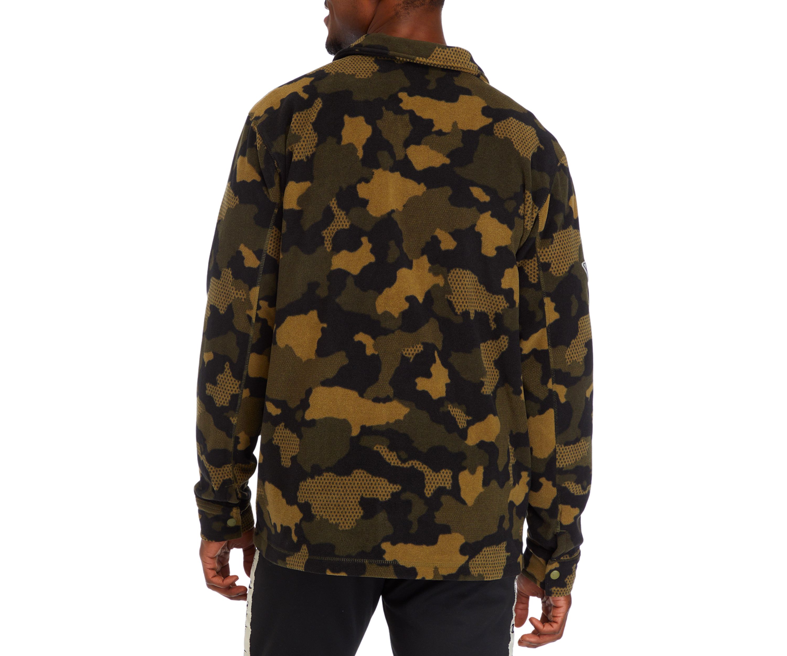 Allover Print Explorer Fleece Shirt Jacket