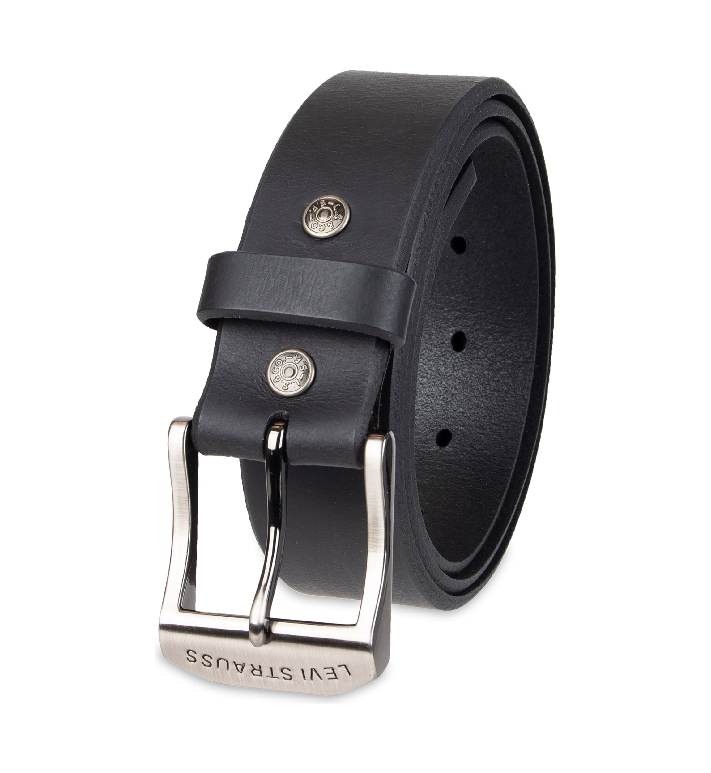 Casual Logo Buckle Belt