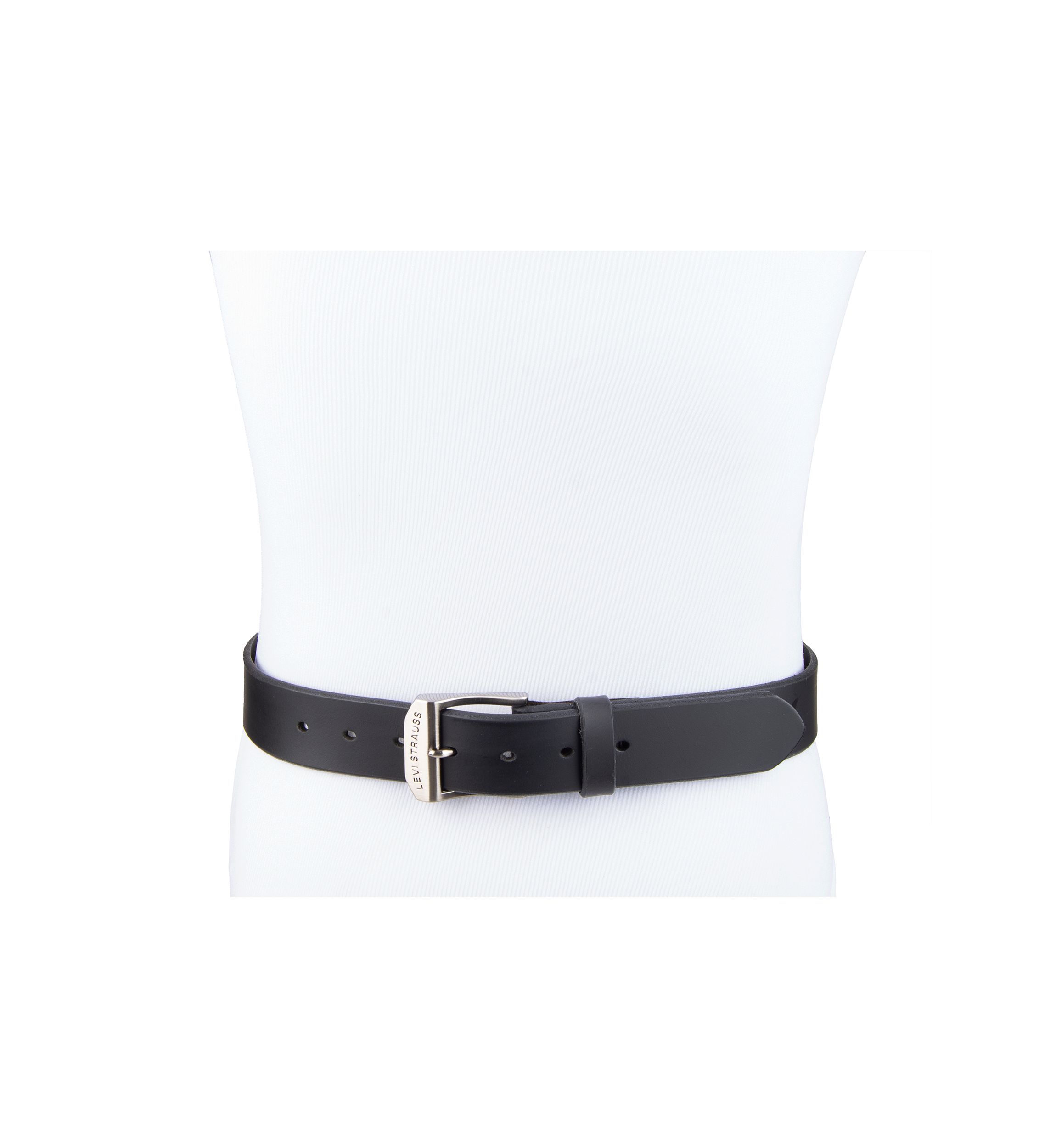 Casual Logo Buckle Belt