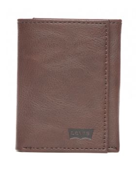 Antique Brown Leather Tri-Fold Wallet With 12 Inch Chain – Bewild