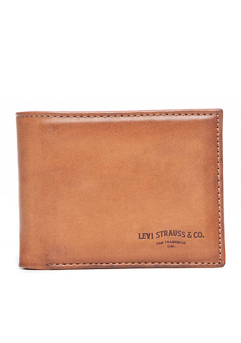 Levi's® RFID X-Cap Slimfold Wallet