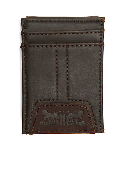 Levi's® Wide Magnetic Front-Pocket Wallet