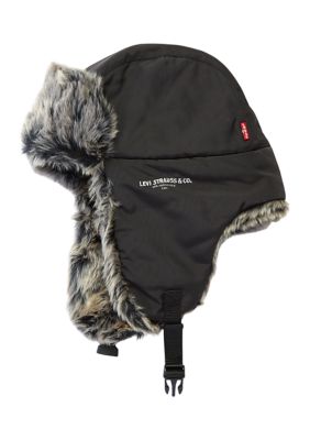 Levi's® Nylon Trapper Hat with Fur | belk