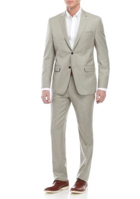 Austin Reed Solid Tan Suit | belk