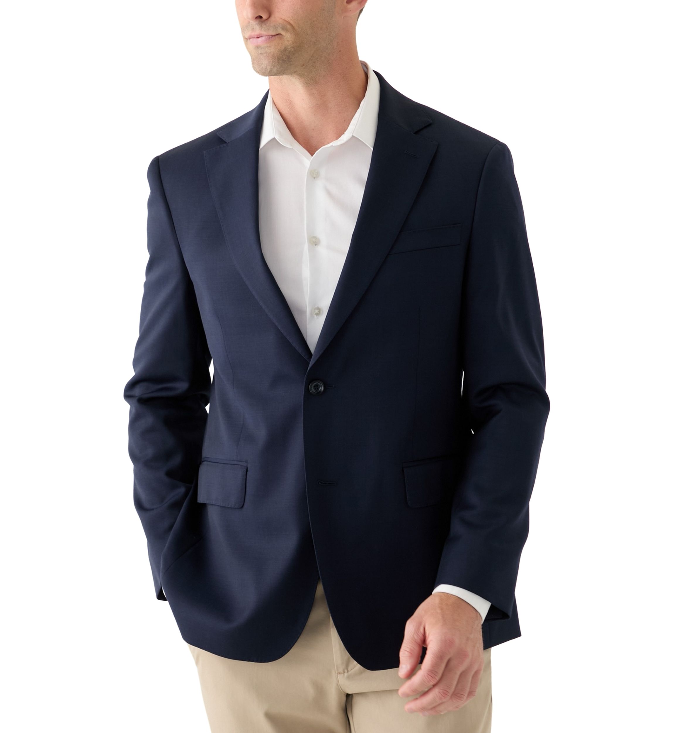 Mens Single Breasted Two Button Suit Separate Jacket