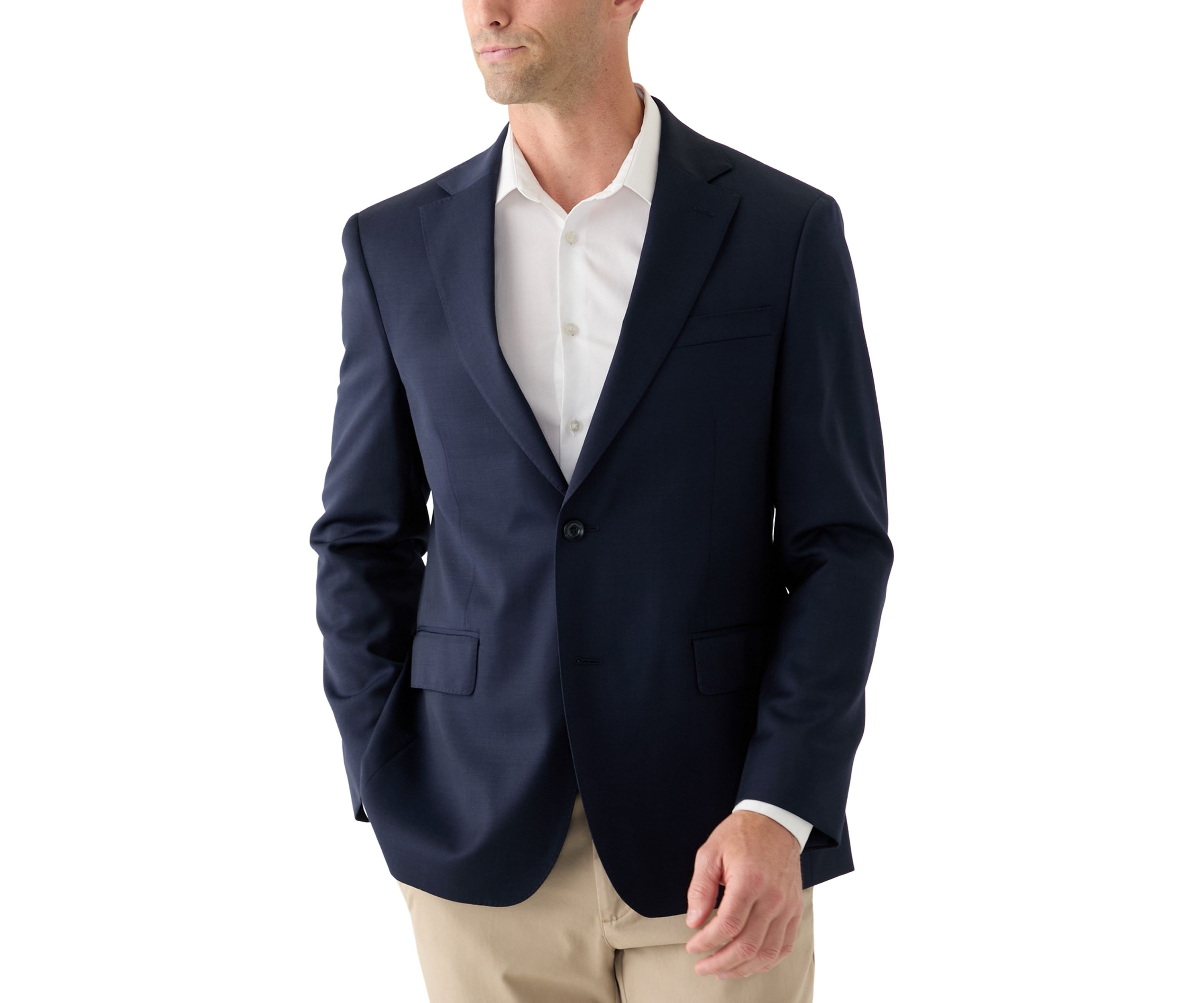 Mens Single Breasted Two Button Suit Separate Jacket