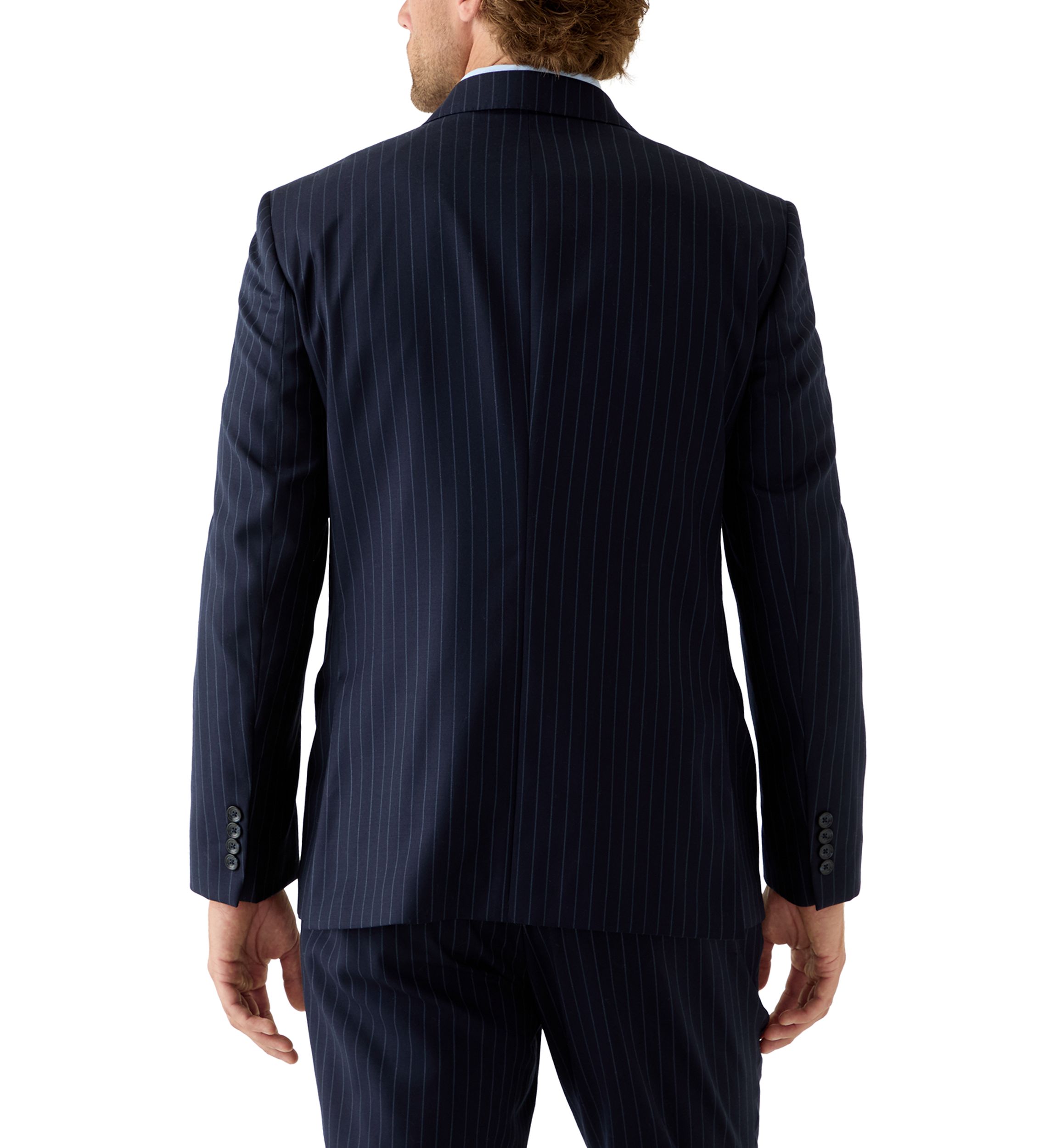 Navy Stripe Suit Separate Jacket