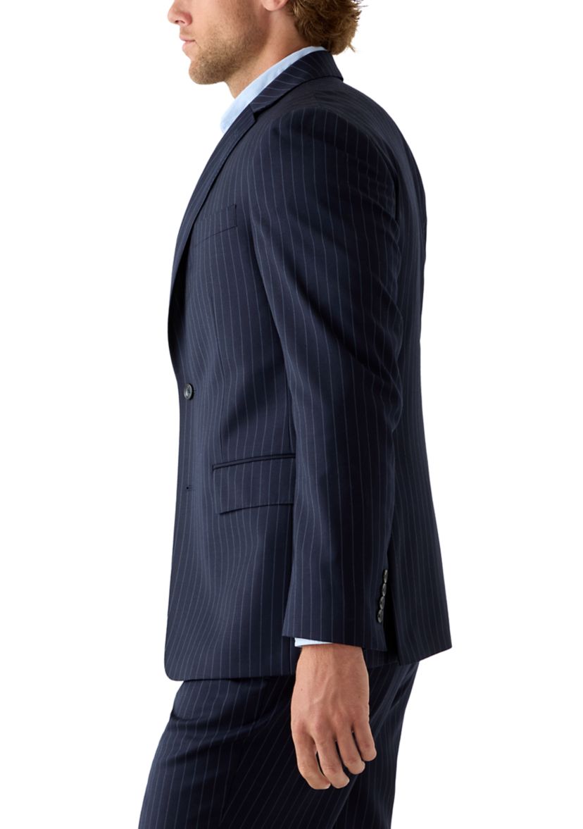 Navy Stripe Suit Separate Jacket