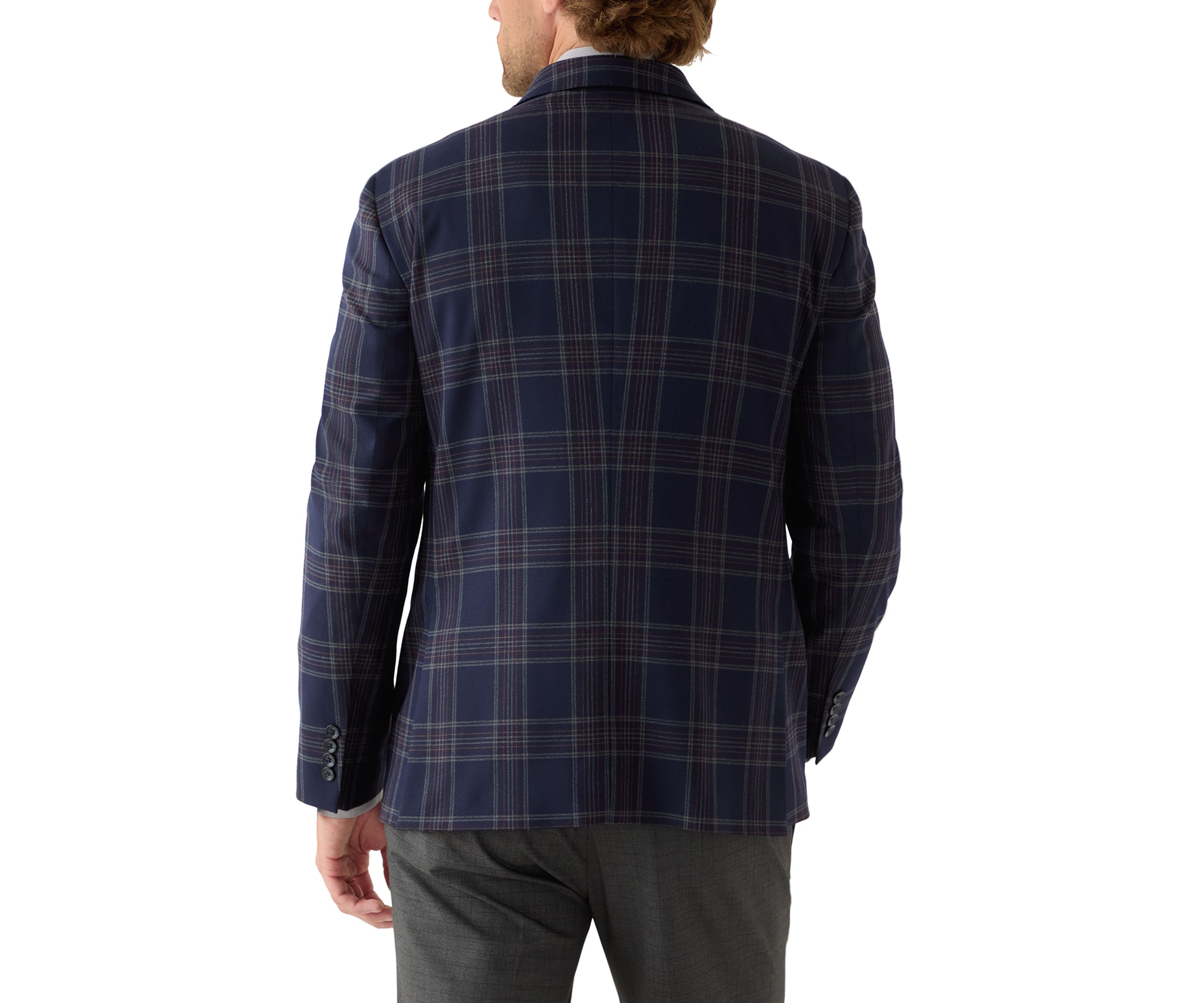 Large Plaid Sport Coat