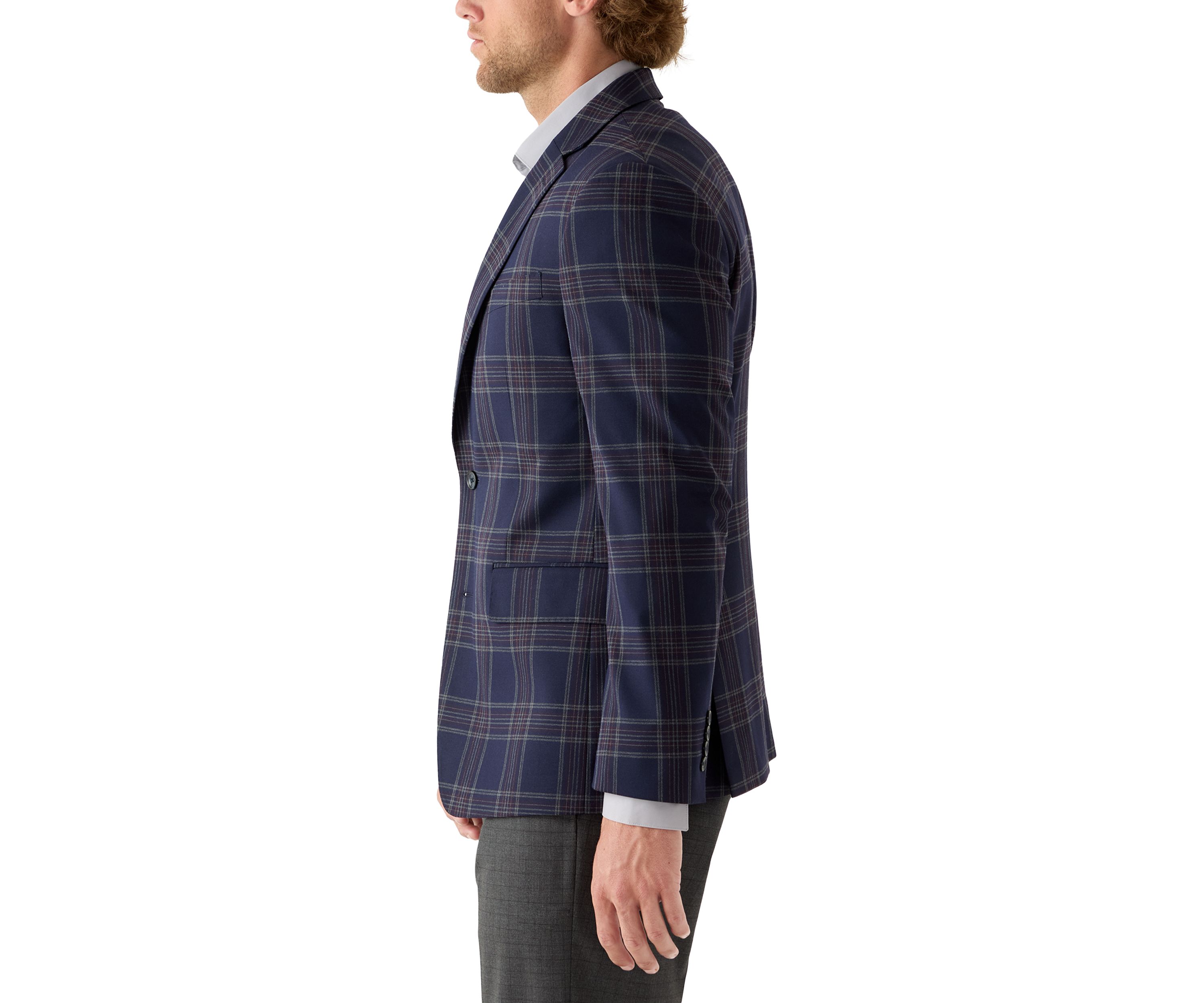 Large Plaid Sport Coat