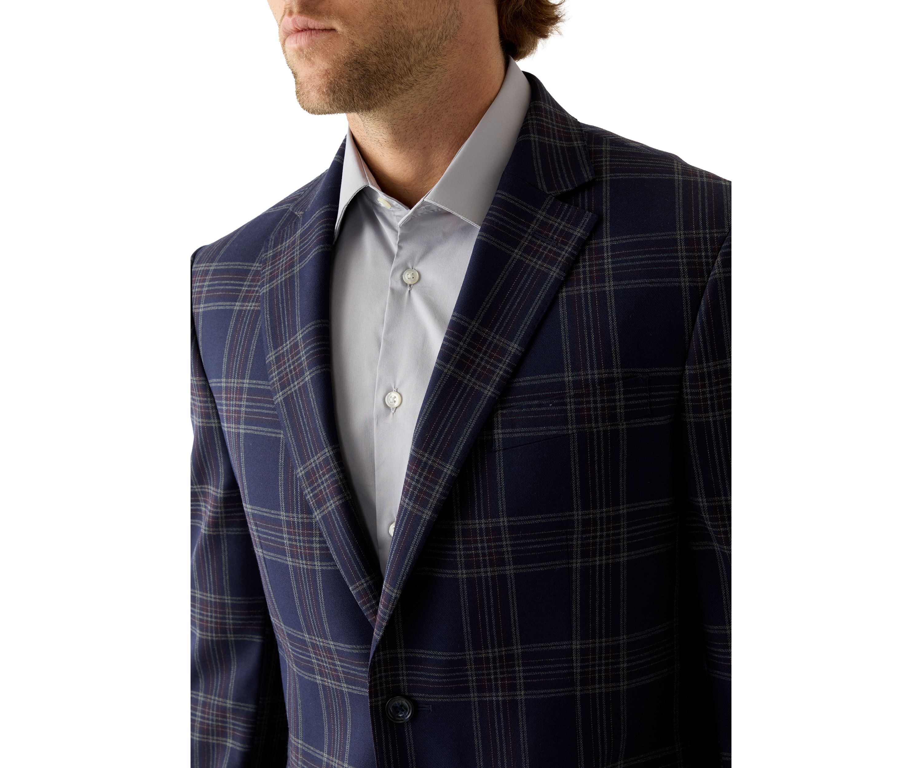 Large Plaid Sport Coat