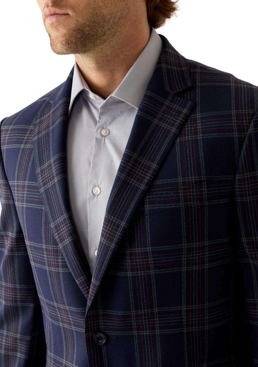 Large Plaid Sport Coat