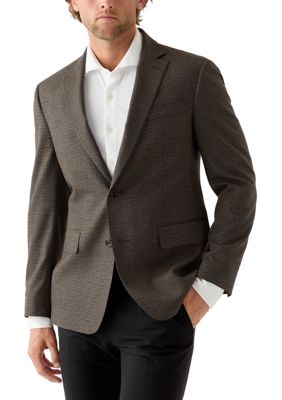 Charles Tyrwhitt Men's Blazer, Brown, 38 Regular