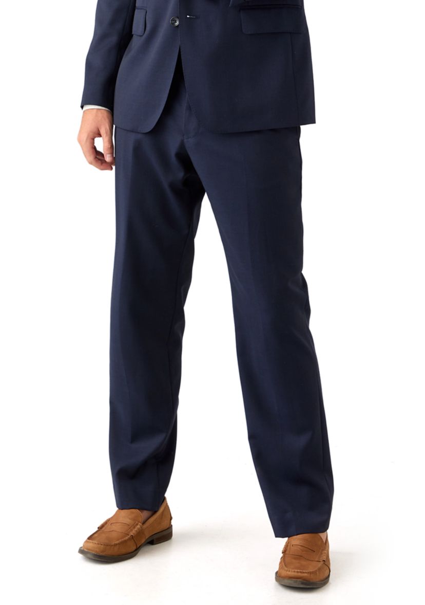 Mens Solid Suit Separate Pants