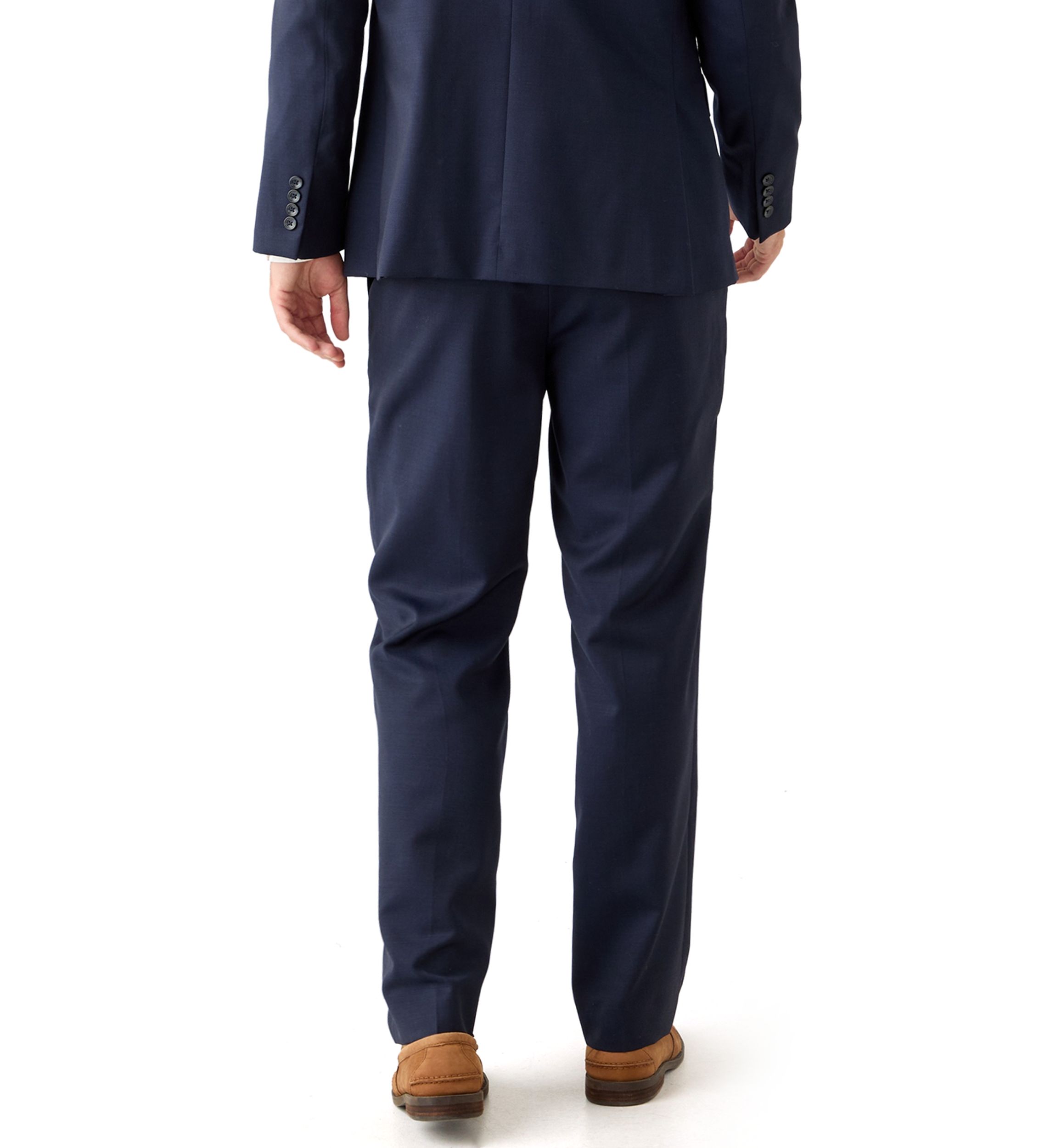 Mens Solid Suit Separate Pants