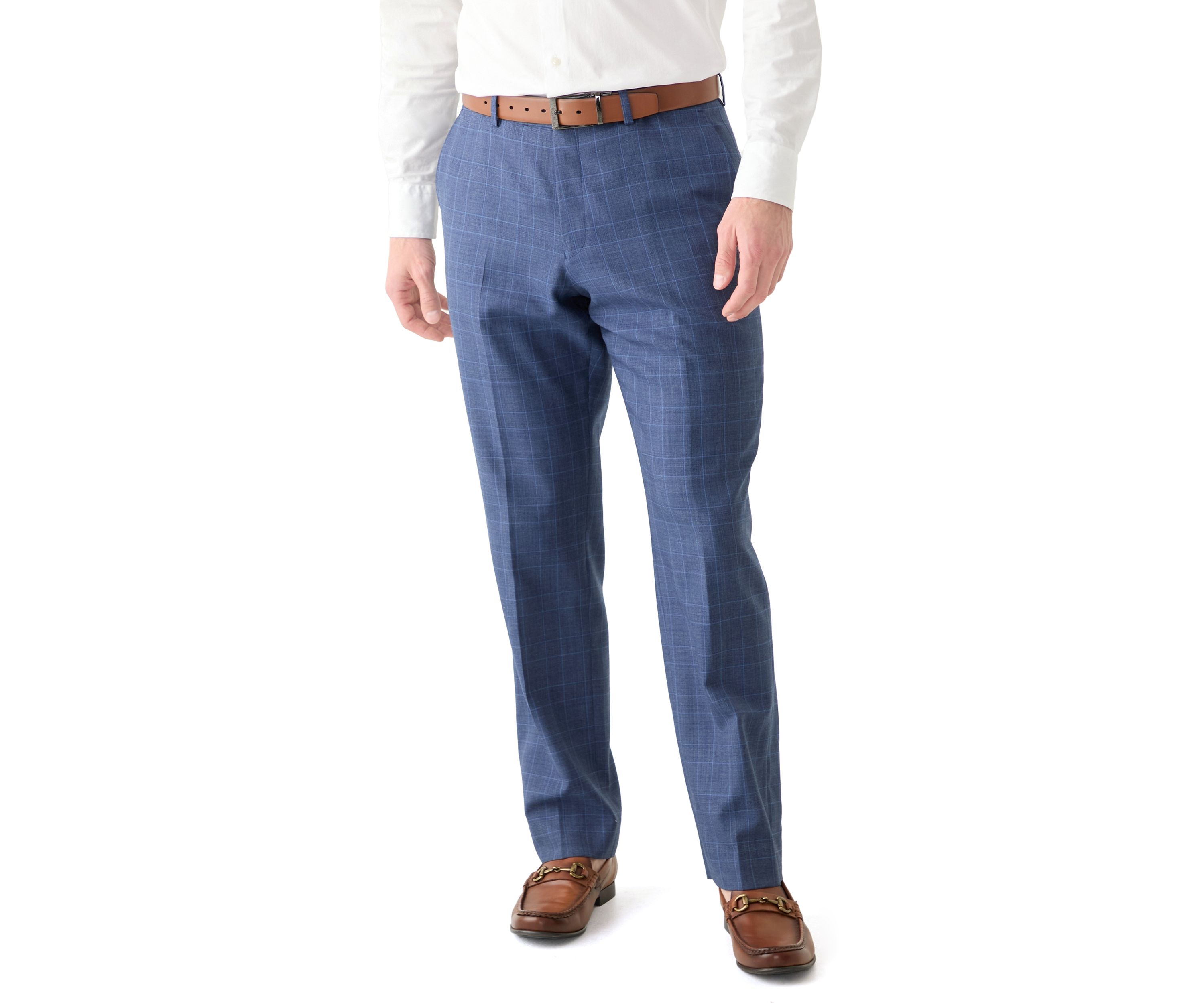 Mens Plaid Suit Pants