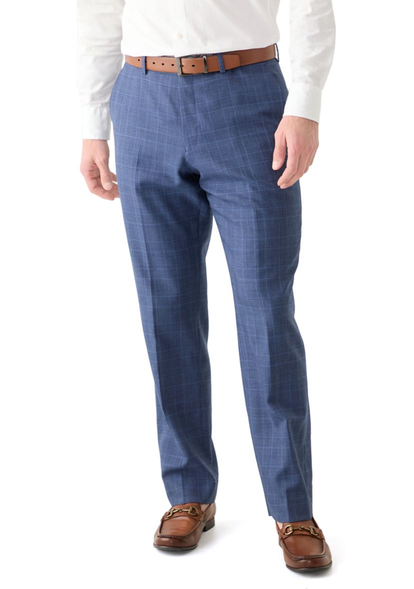 Mens Plaid Suit Pants