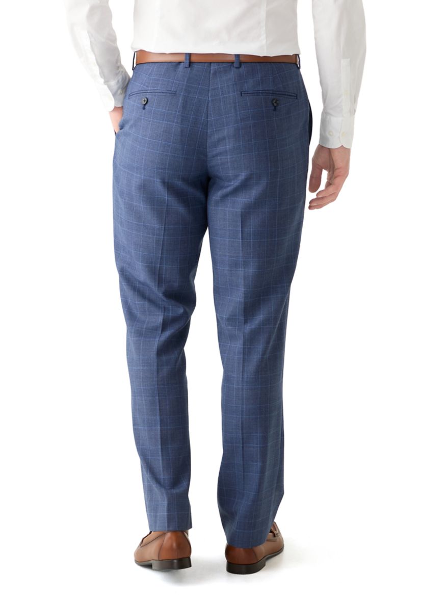 Mens Plaid Suit Pants