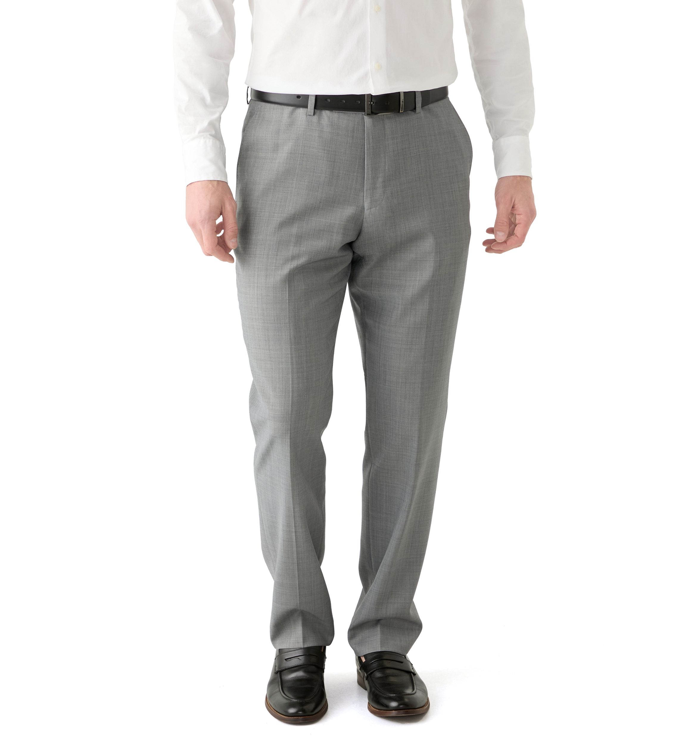 Mens Solid Suit Pants