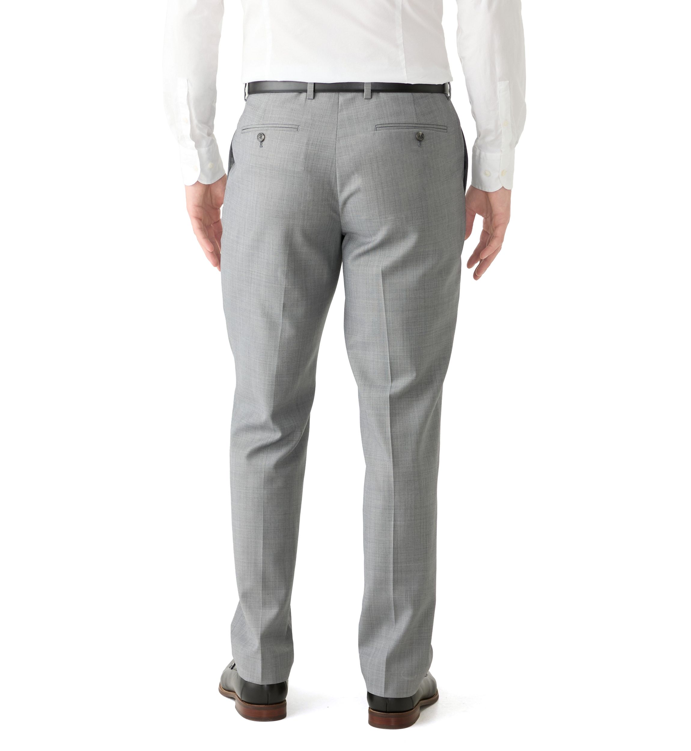 Mens Solid Suit Pants