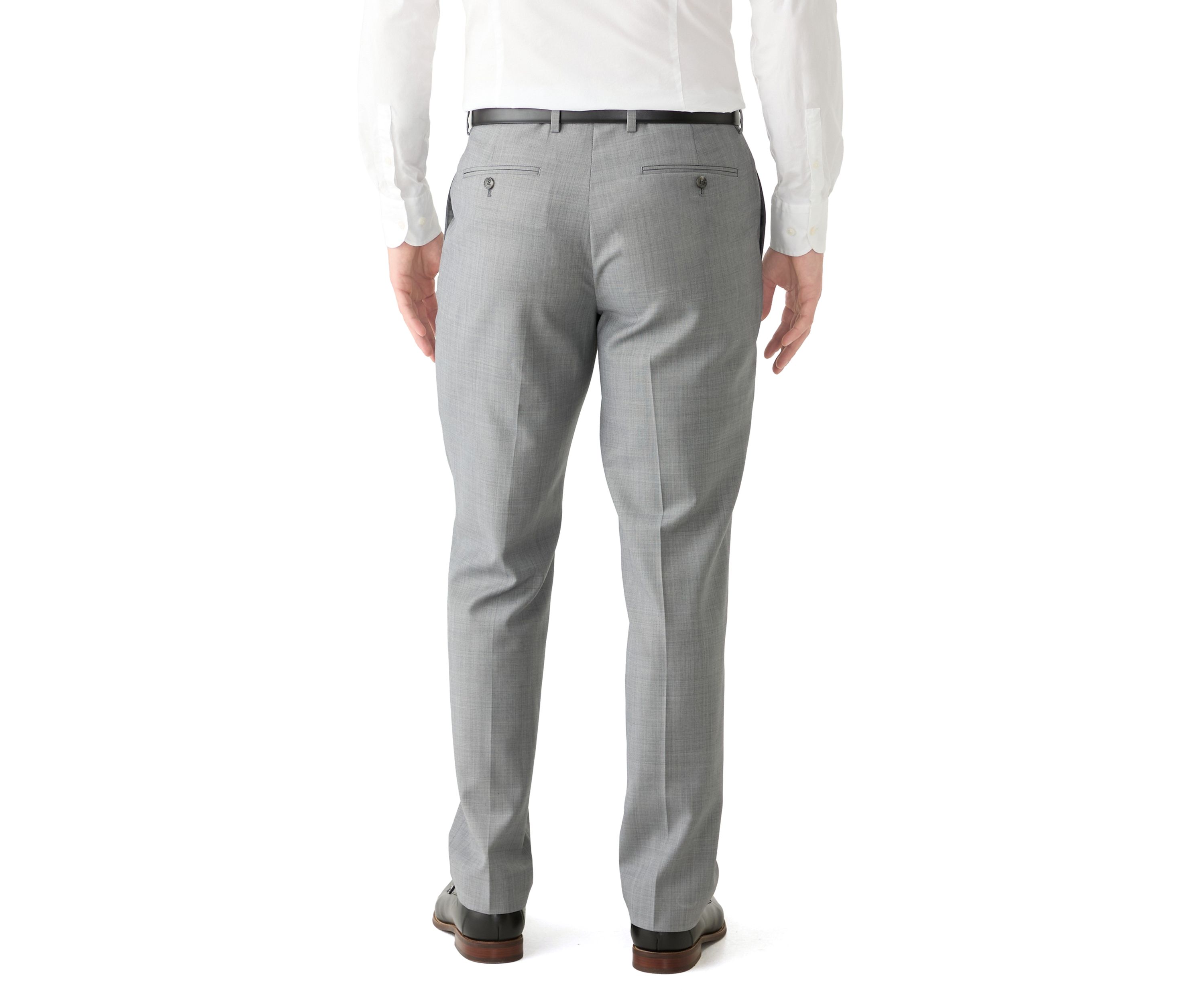 Mens Solid Suit Pants