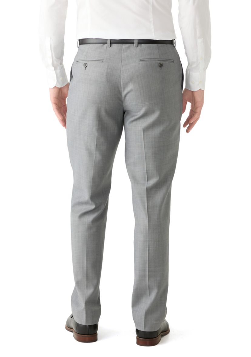 Mens Solid Suit Pants